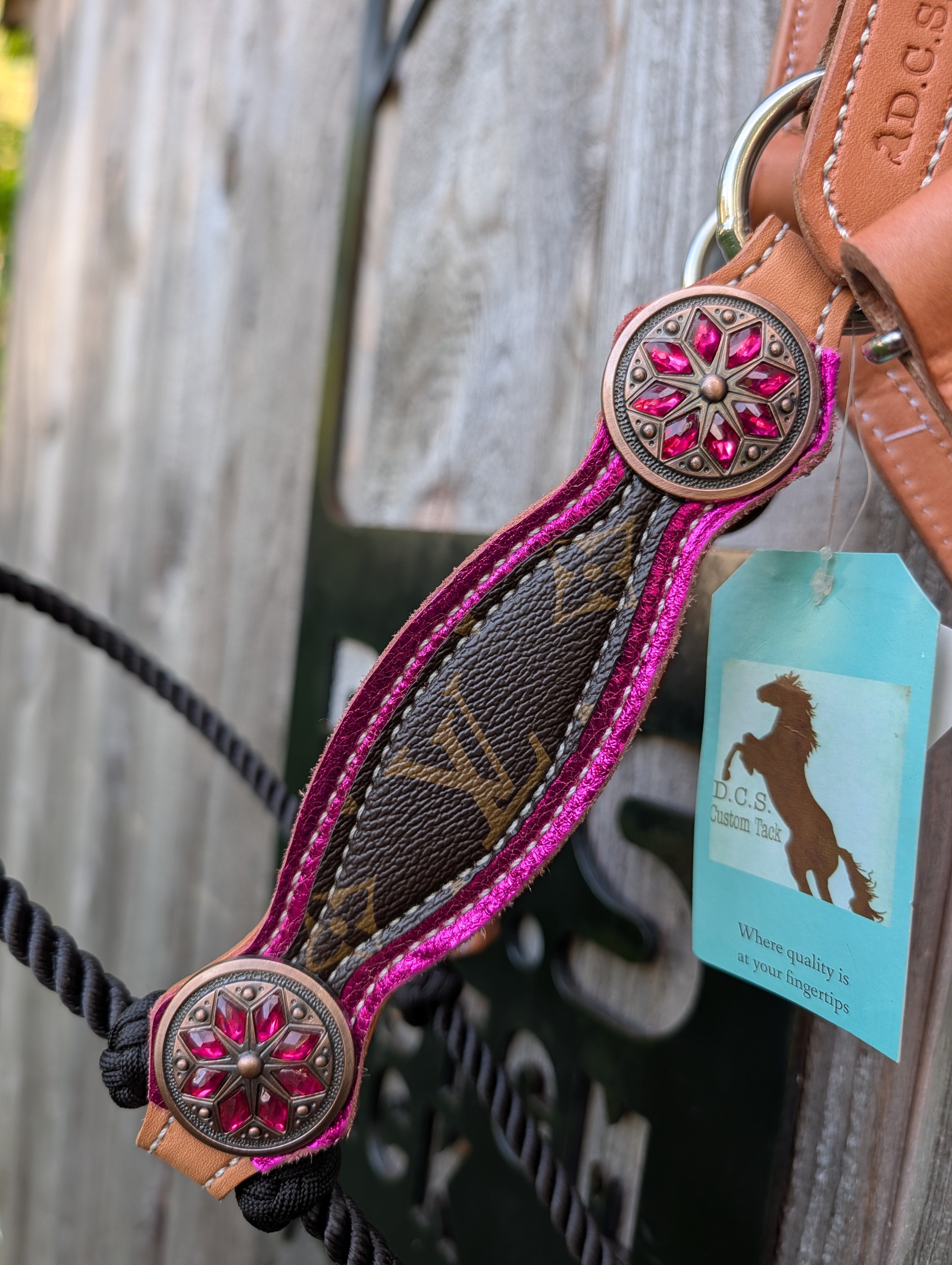 Designer hybrid halter