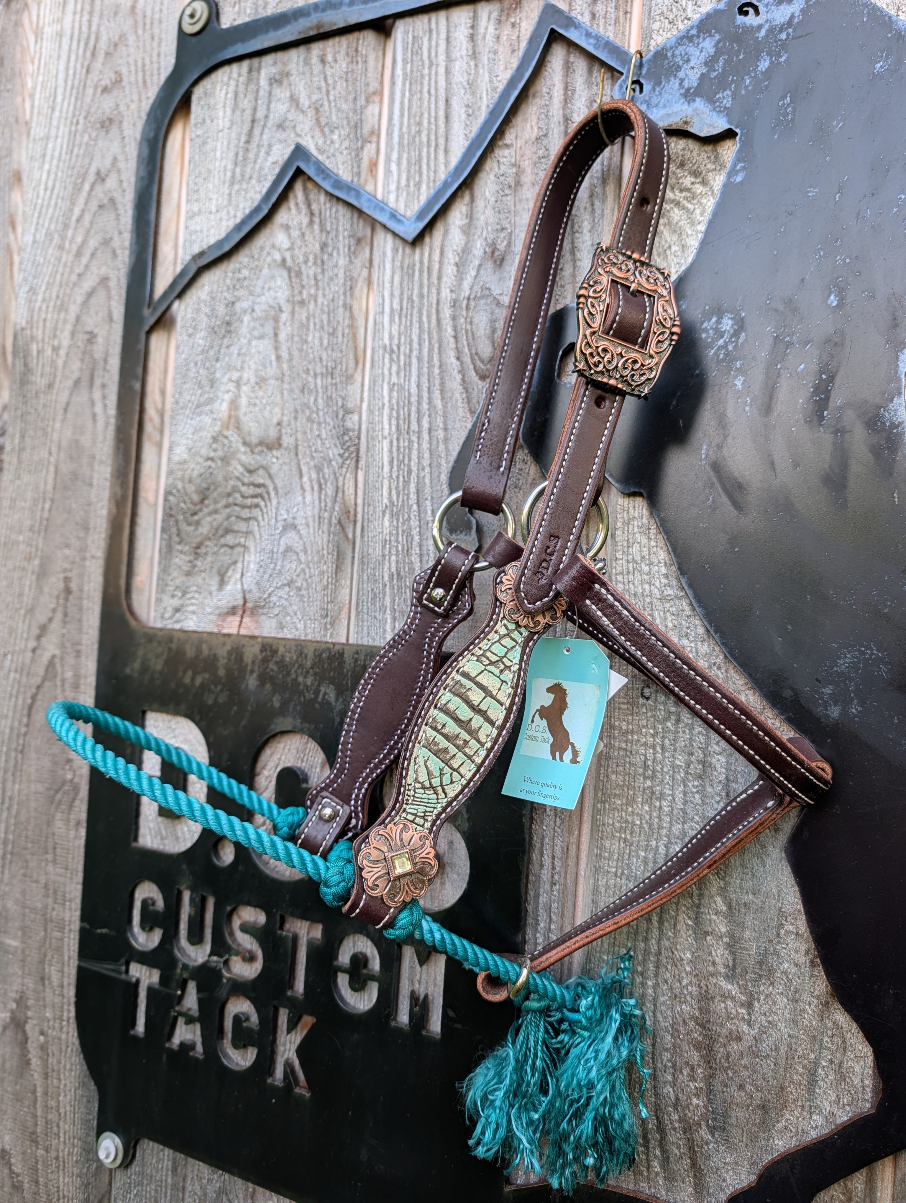 Hybrid halter
