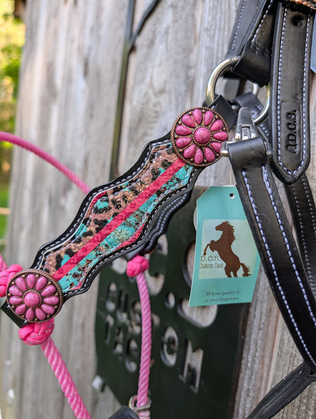 Western serape hybrid halter