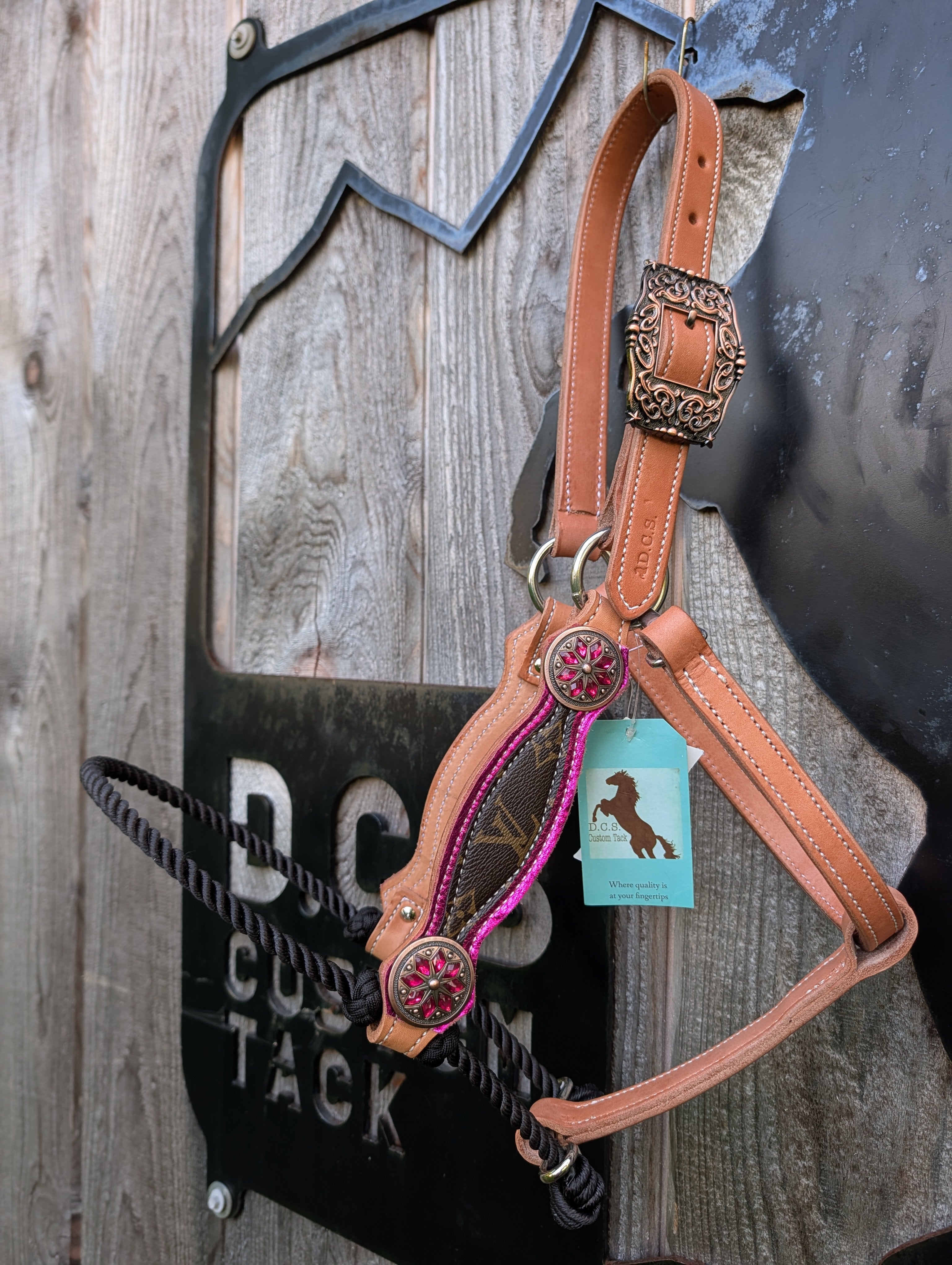 Designer hybrid halter